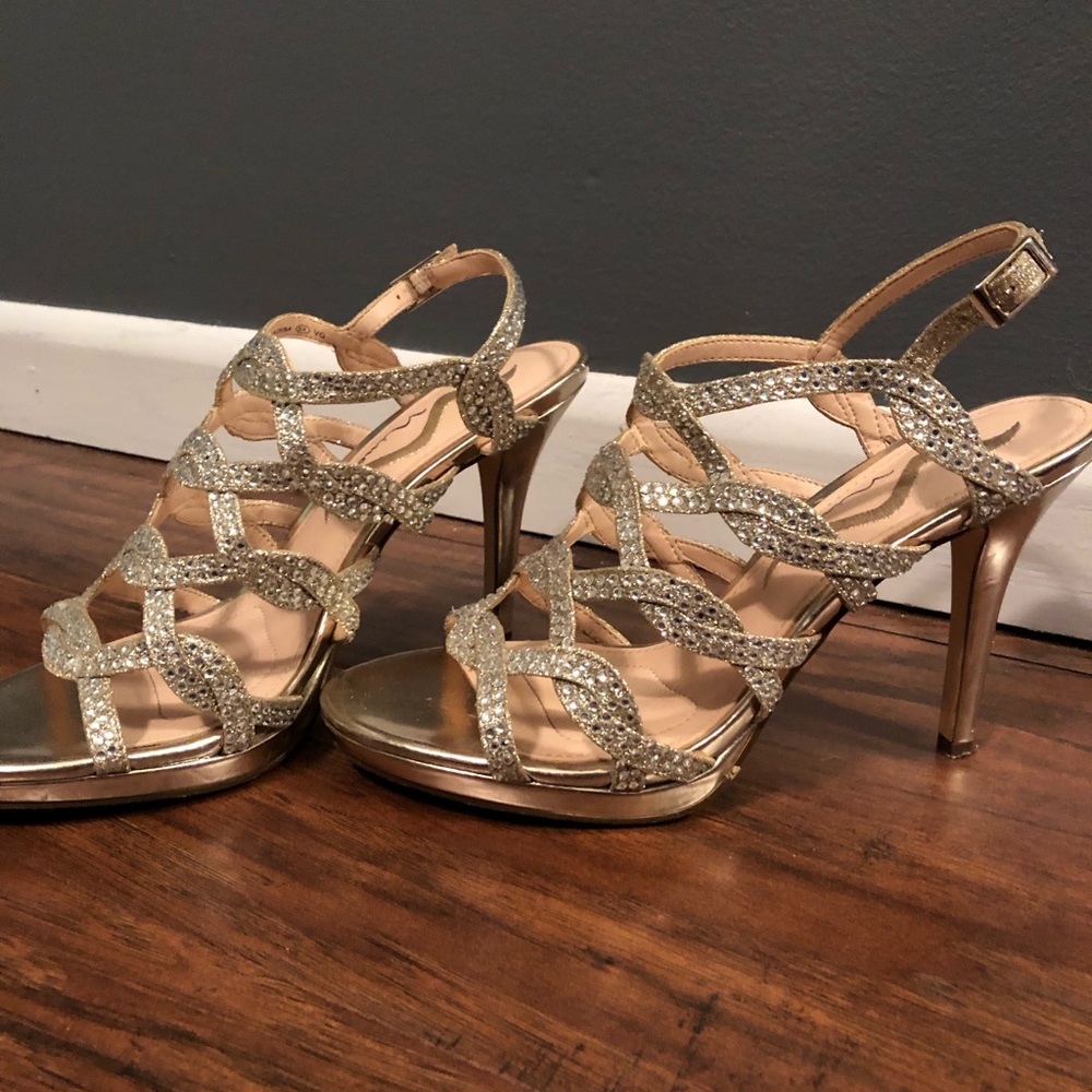 Crystal High Heels